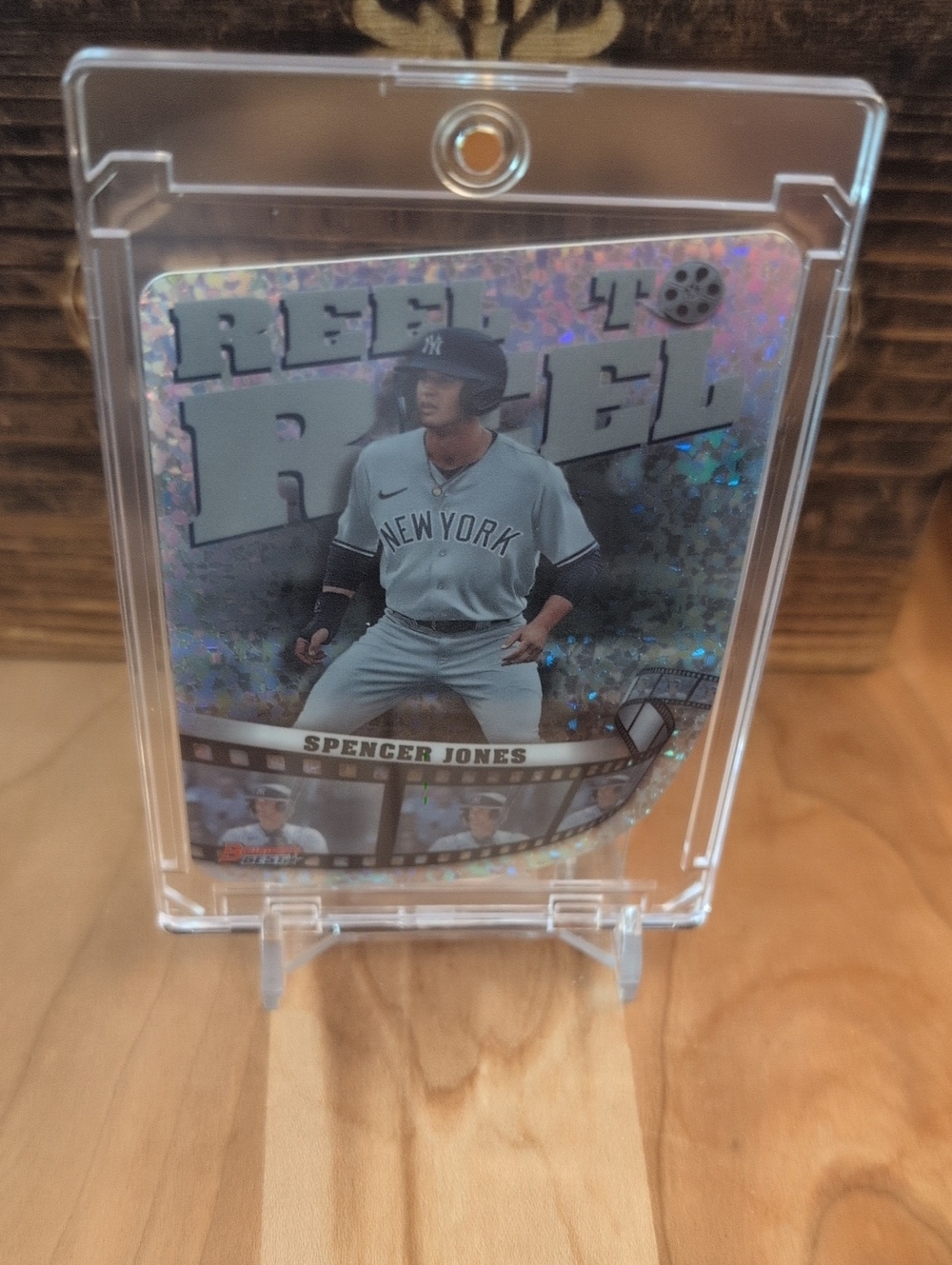 2023 Bowman's Best Spencer Jones Reel To Reel Rookie Card Yankees - Picture 2 of 3